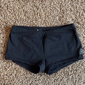 Reebok Women's Athletic Black CrossFit Shorts